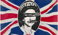 Sex Pistols God Save the Queen album artwork by Jamie Reid