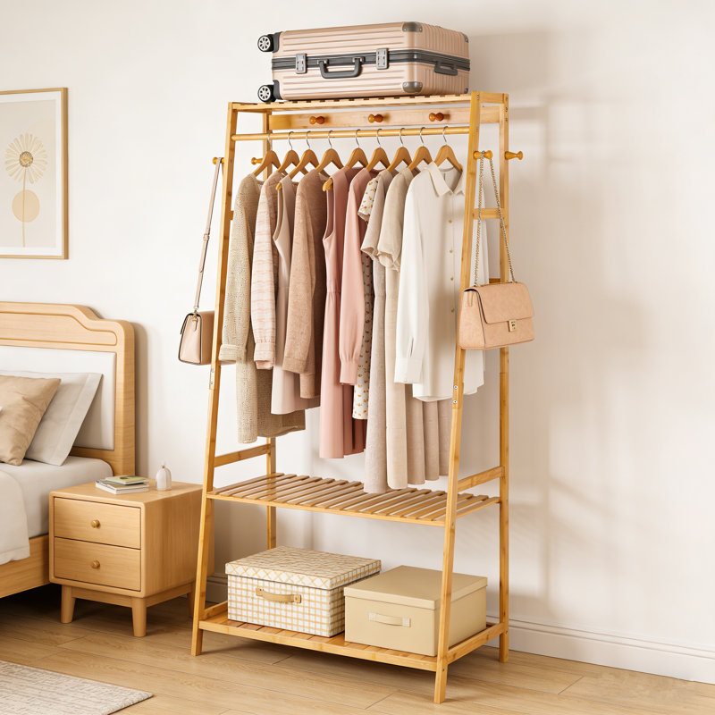 Rebrilliant Kennell 80cm Clothes Racks &amp;amp; Reviews | Wayfair.co.uk
