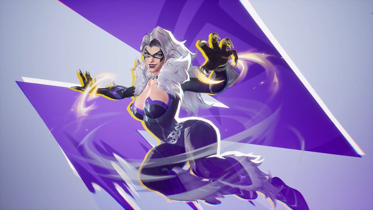 Black Cat joins Marvel Rivals, says "good boy" in her reveal trailer, and it's all been downhill from there, folks: "I have never folded so fast in my LIFE"