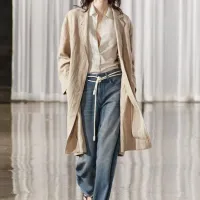 Linen Trench Coat | Was £129 now £49.99