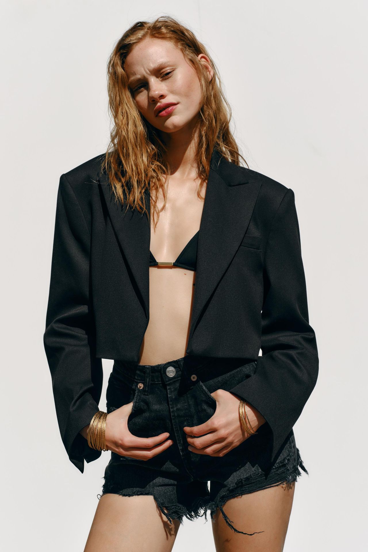 Oversize Cropped Blazer