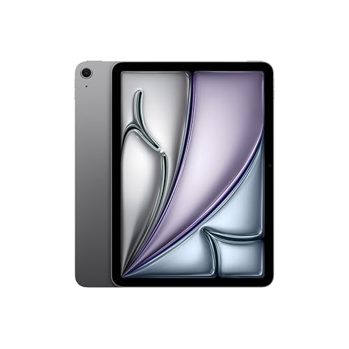 Apple Ipad Air 11-Inch With M3 Chip Built for Apple Intelligence, Liquid Retina Display, 128gb, 12mp Front/back Camera, Wi-Fi 6e, Touch Id, All-Day Battery Life — Space Grey