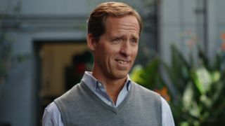 Nat Faxon smiling in Loot.