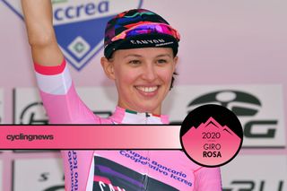 Kasia Niewiadoma (Canyon-SRAM) leads the 2019 Giro Rosa