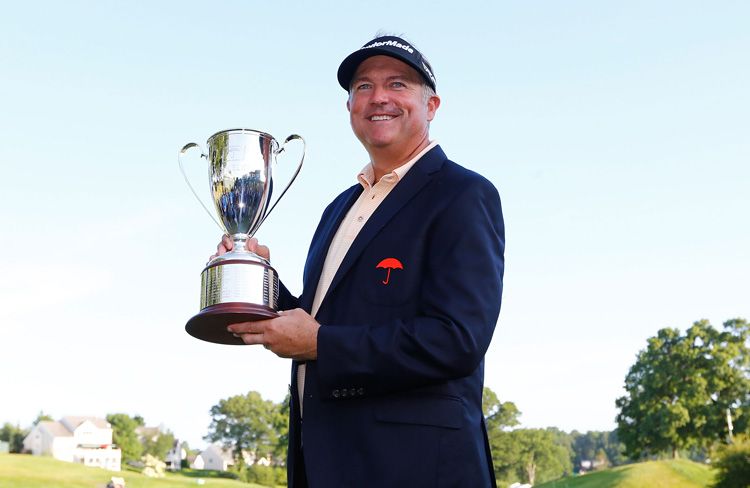 Ken Duke defends Travelers Championship