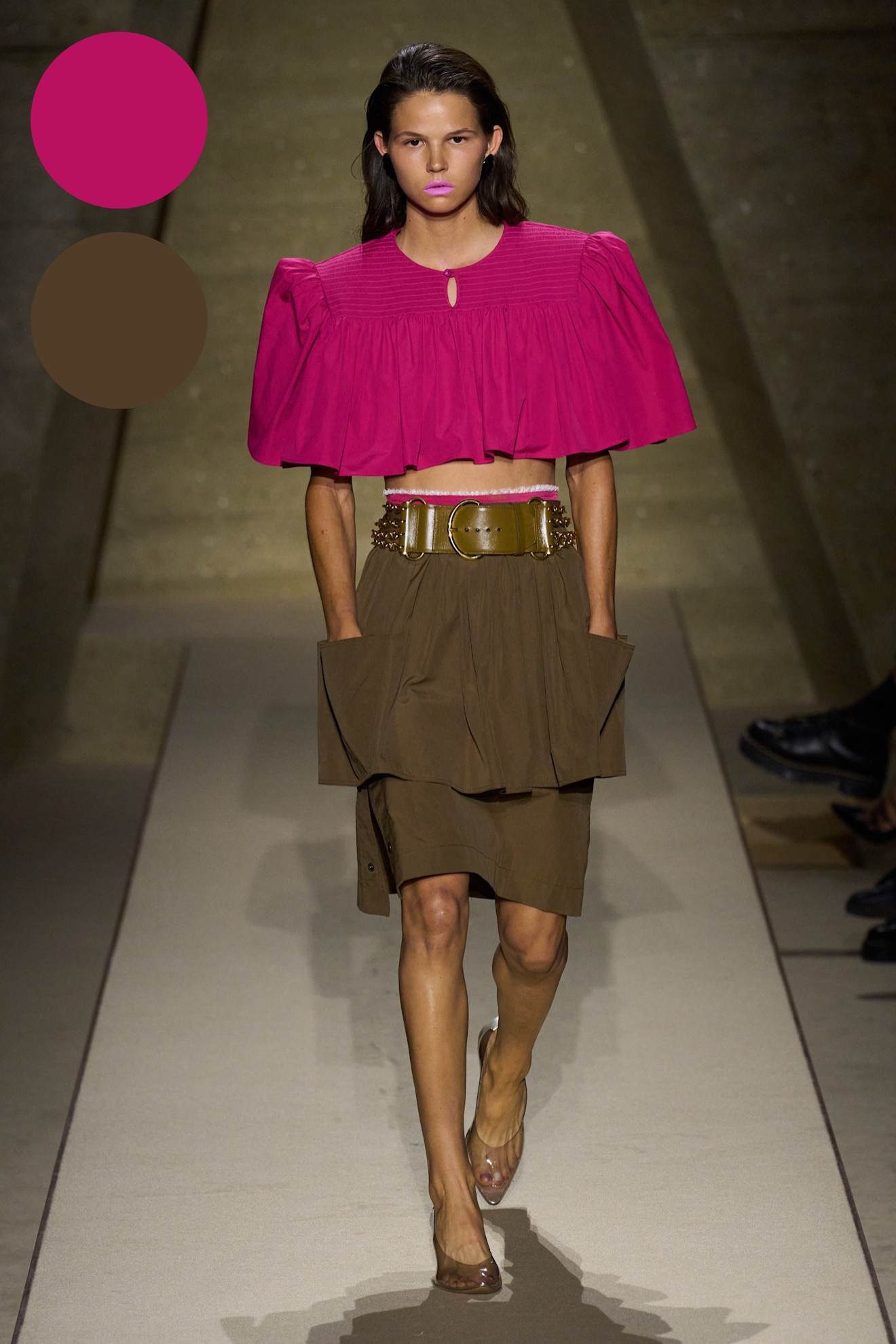 Chlo&amp;eacute; SS26 pink and brown summer colour combinations