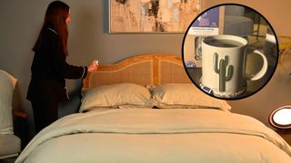 Tom's Guide sleep writer Frances Daniels sprays her pillow with lavender sleep spray to signal to her brain that it's time to sleep