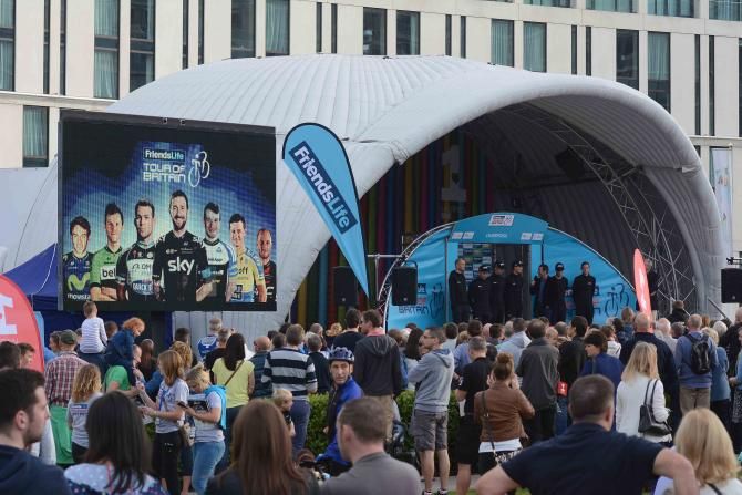 BMC at the team presentation in Liverpool