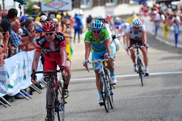 Cadel Evans (BMC) had a strong day and moved up on GC