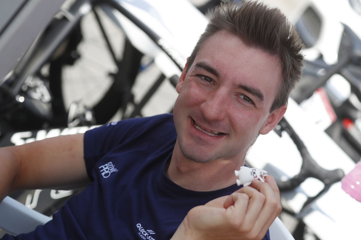 Stage 2 winner Elia Viviani