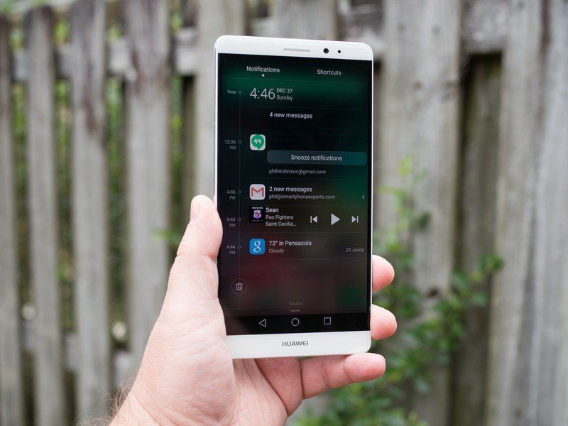 Huawei Mate 8 notifications