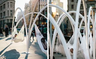 Crowd pleaser: LOT’s Flat Iron installation opens to the public