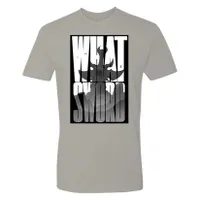 World of Warcraft "What Sword?" Grey T-shirt