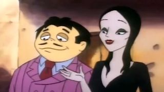 Screenshot from The Addams Family animated series