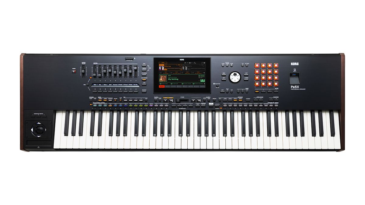 Korg Pa5x arranger keyboard