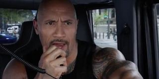 Dwayne Johnson in the fate of the furious