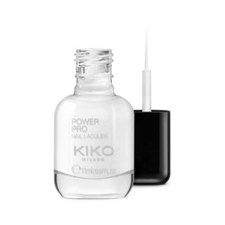 Spring nail polish colours Kiko New Power Pro Nail Lacquer in French White