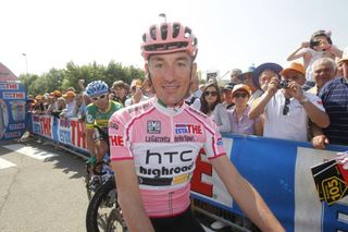 Marco Pinotti (HTC-Highroad) in pink
