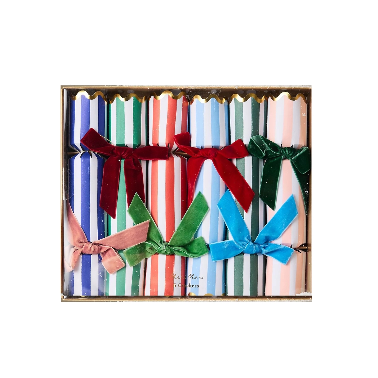 Colourful Christmas crackers