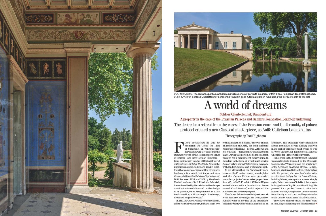 Spreads from Country Life January 28, 2026