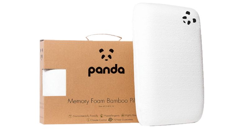 Panda memory foam pillow