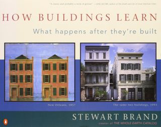 How Buildings Learn book cover with house photos