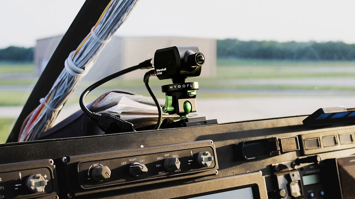 Marshall cameras being used on the docuseries &#039;Chopper Cops,&#039;