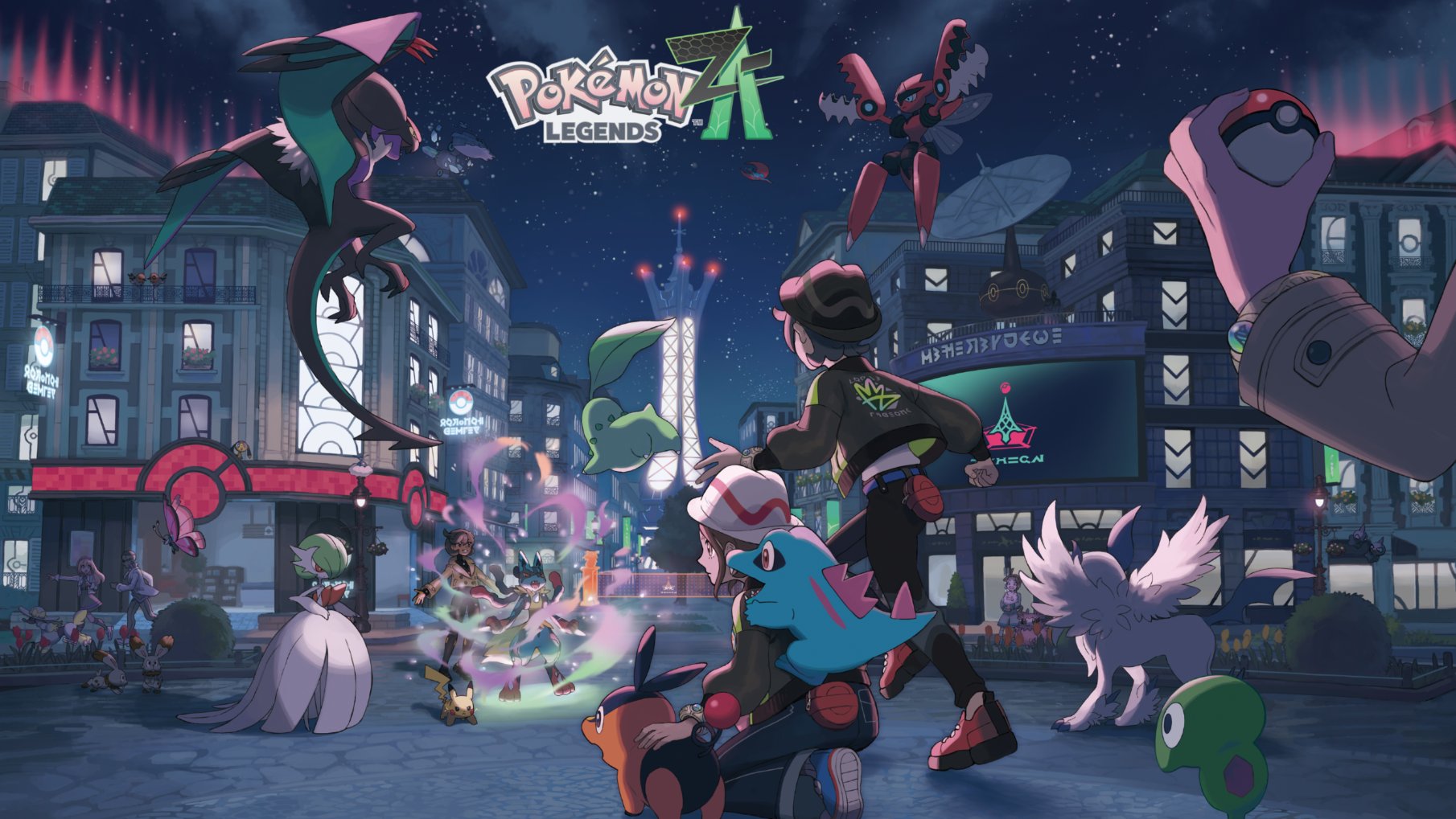 Pokémon Legends: Z-A officially launches in October and will offer 'improved graphics and frame rates' on the Nintendo Switch 2 version