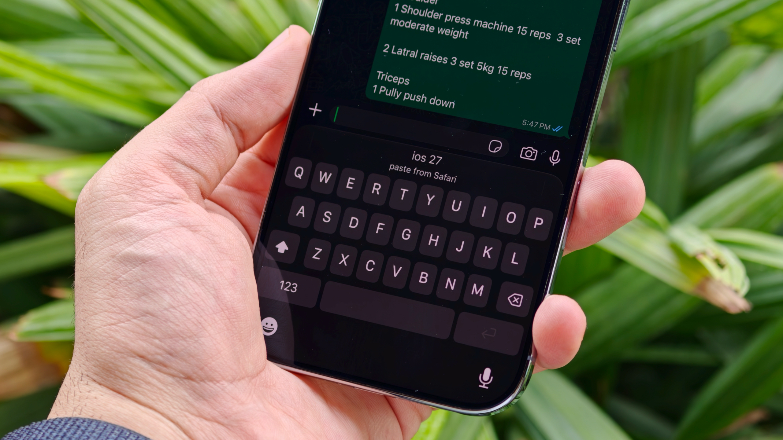Hands on with various iOS 27 features