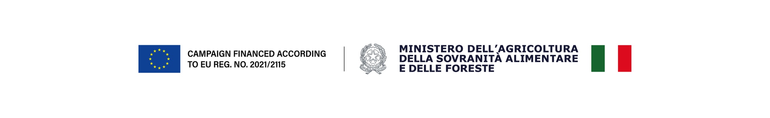 EU and Italian flags