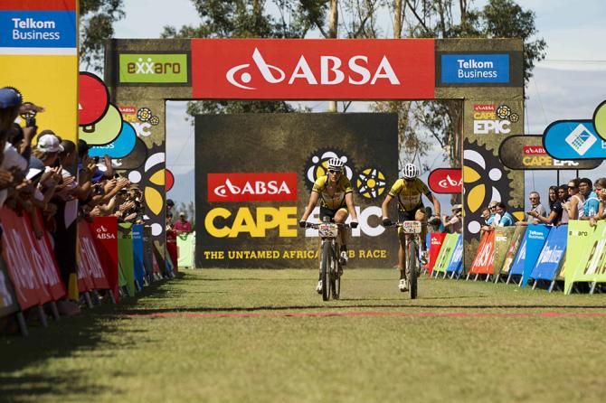 Jaroslav Kulhavy &amp; Christoph Sauser of Burry Stander - Songo-1 finish 4th losing their overall lead
