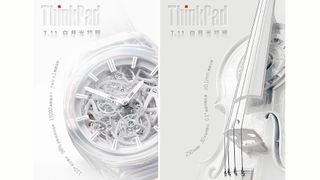 Lenovo White Moonlight ThinkPad laptop