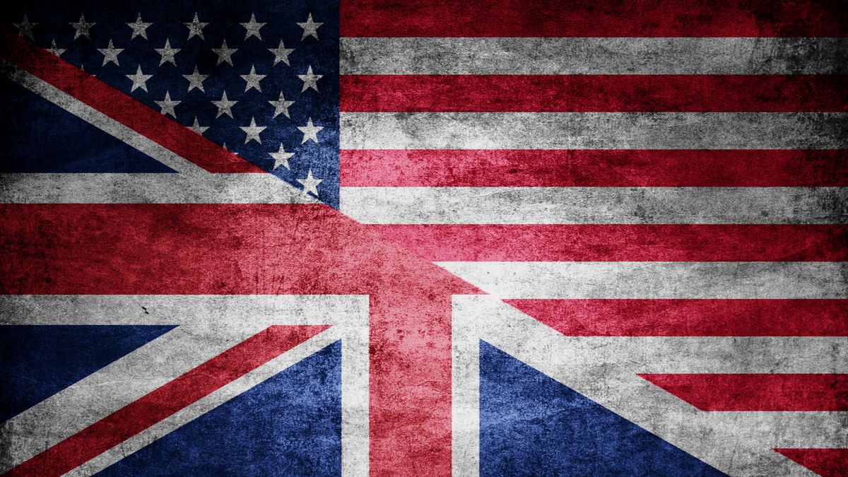 US &amp;amp; UK flags