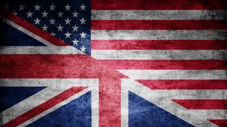 US & UK flags