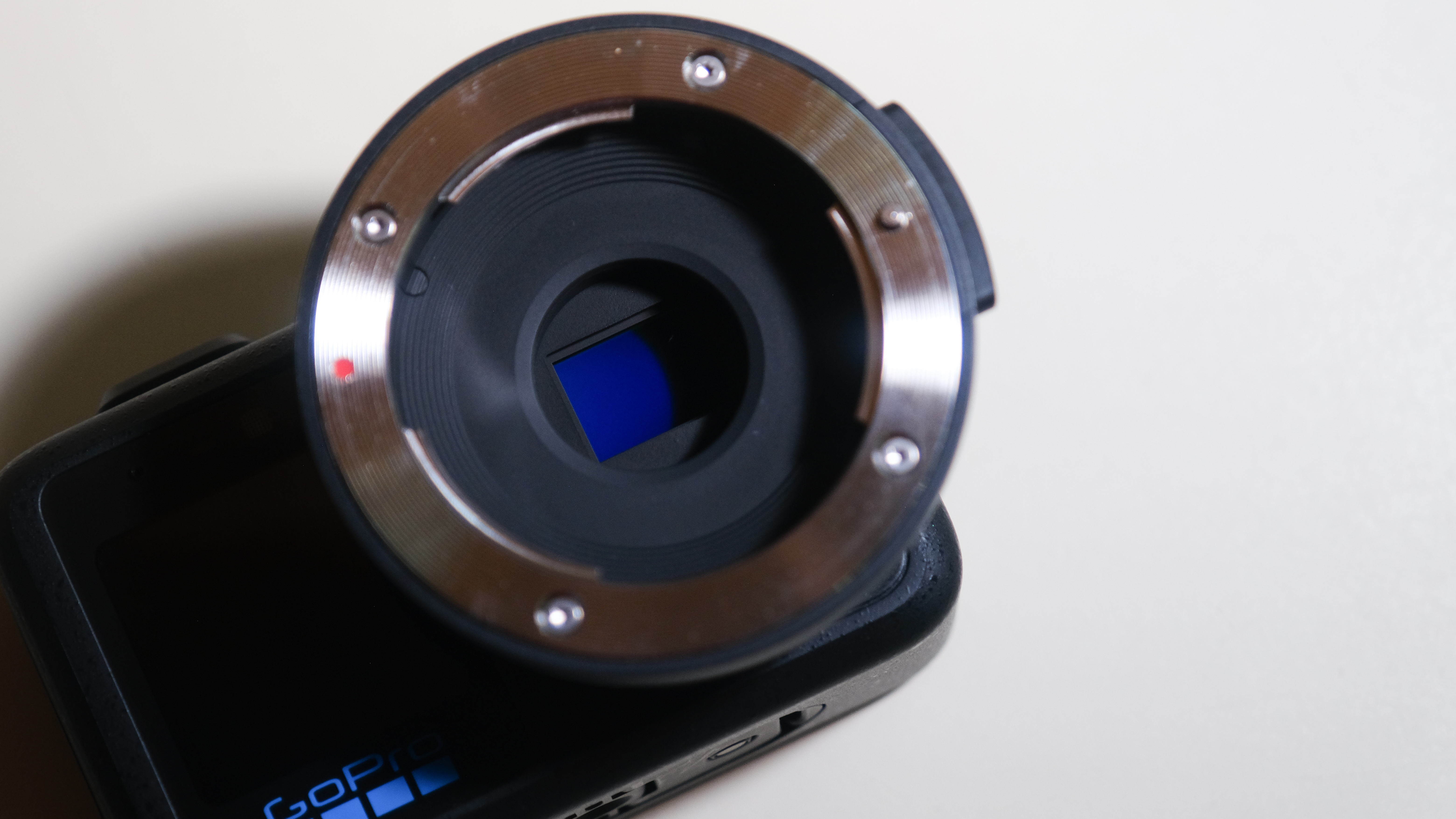 The GoPro Mission 1 Pro ILS mirrorless camera