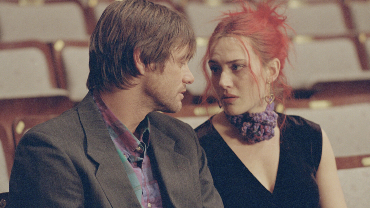 Jim Carrey and Kate Winslet in Eternal Sunshine of the Spotless Mind