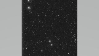 This image taken by Lucy's L'LORRI camera captures 17th magnitude stars that are about 50,000 times fainter than the unaided human eye can see. The brightness of the image was adjusted to enhance visibility of faint stars. 