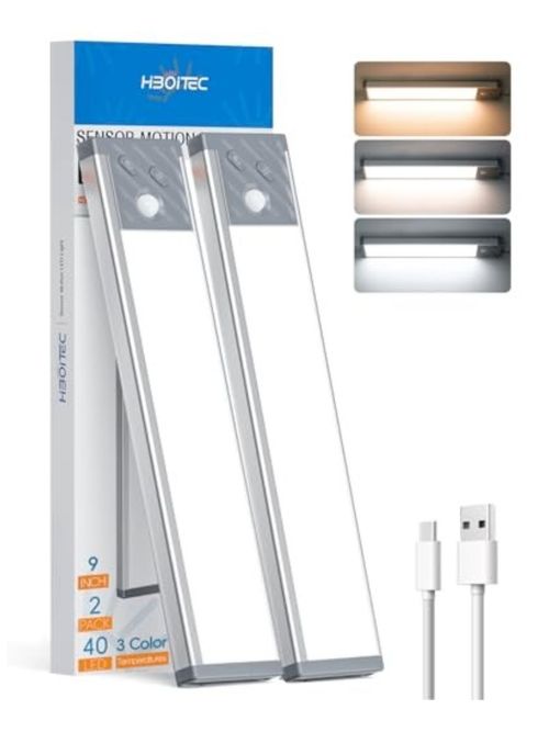 Color ＆ Dimmable Motion Sensor Cupboard Lights (2 pack)