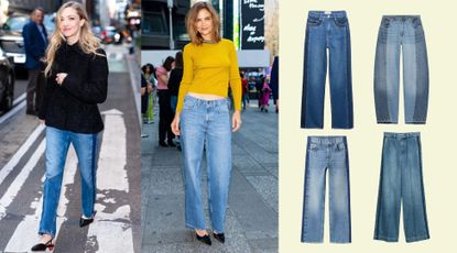 Image of two-tone jeans