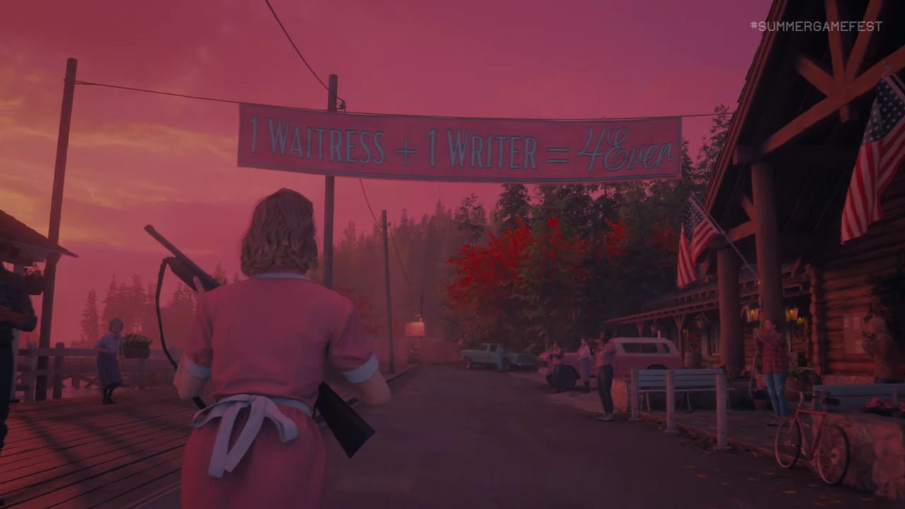 Alan Wake 2 Night Springs DLC reveal during Summer Game Fest 2024
