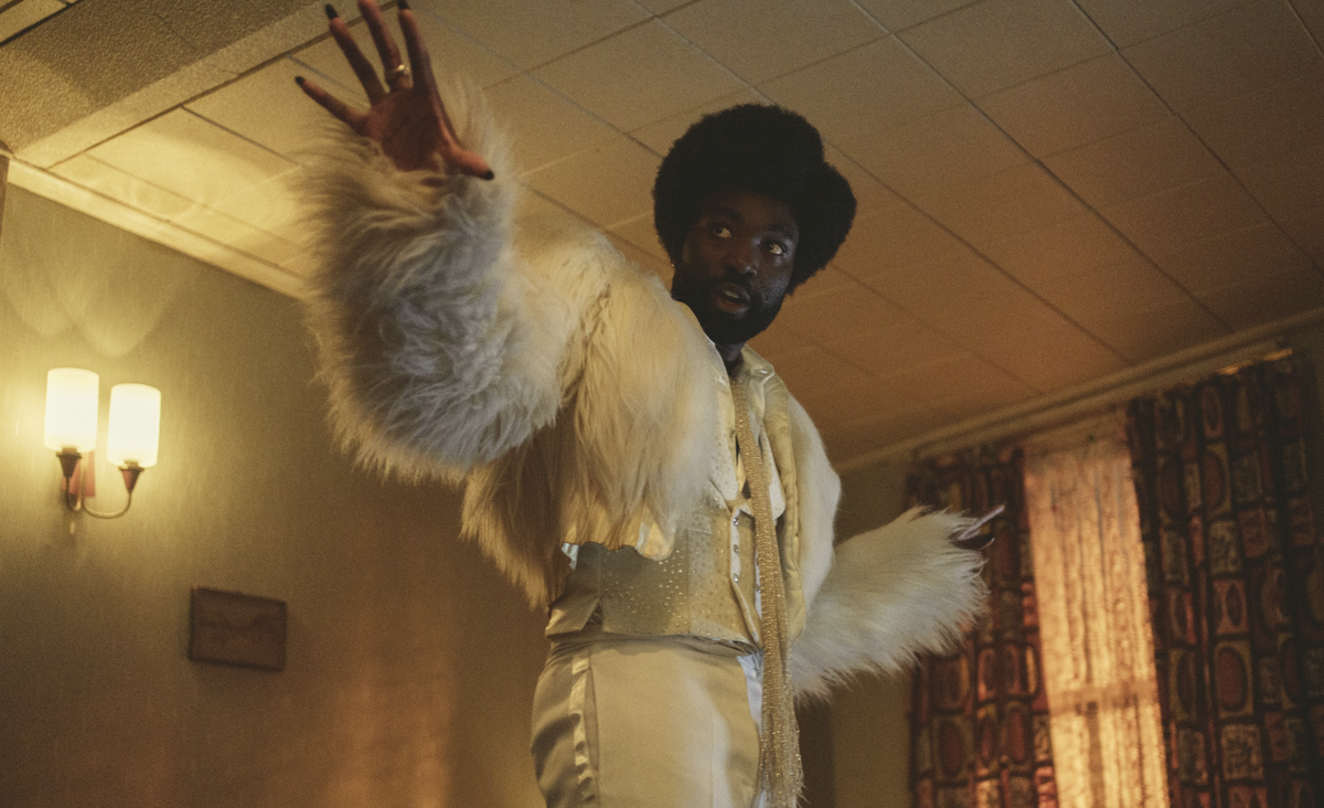 Black Mirror season 6: Paapa Essiedu in a 70&#039;s disco-style outfit