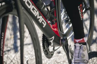 A look at the bottom bracket area