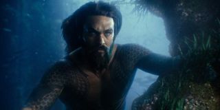 Jason Momoa as Aquaman in Justice League