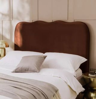 Habitat, Onda Velvet Double Headboard