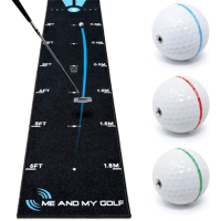 Me And My Golf Breaking Balls Putting Mat