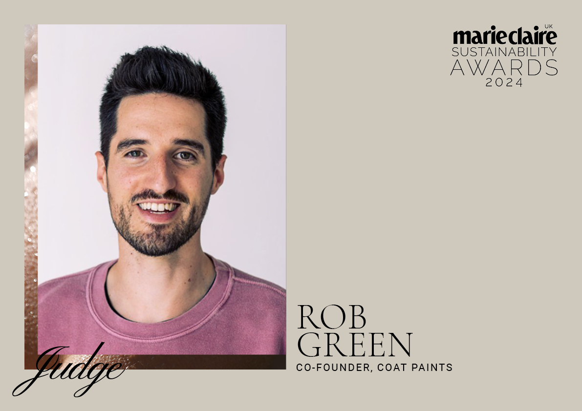 Marie Claire Sustainability Awards judges 2024 - Rob Hill