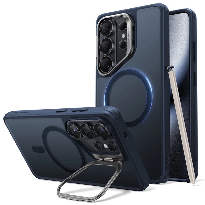 ESR Galaxy S26 Ultra Classic Hybrid Magnetic Case (Stash Stand)