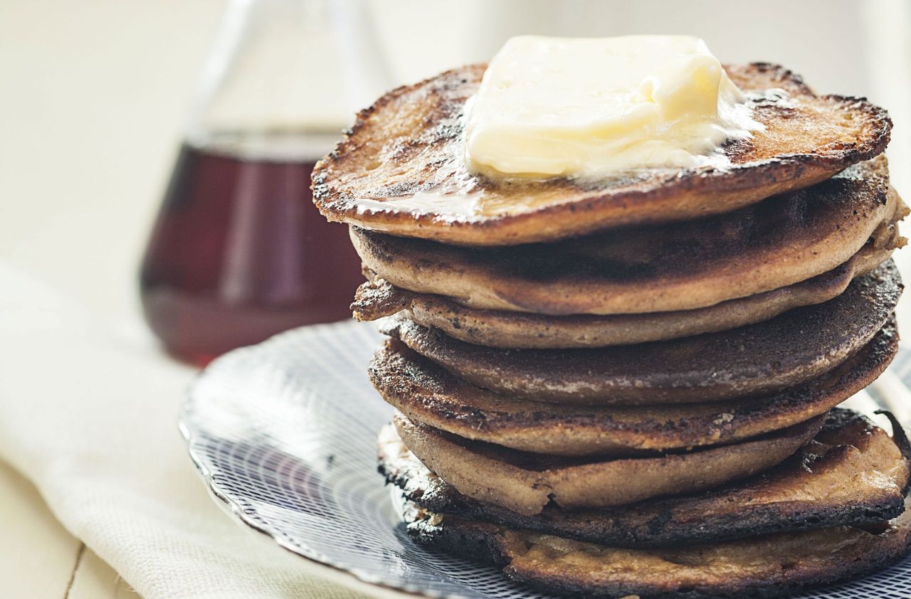 Peanut butter pancakes