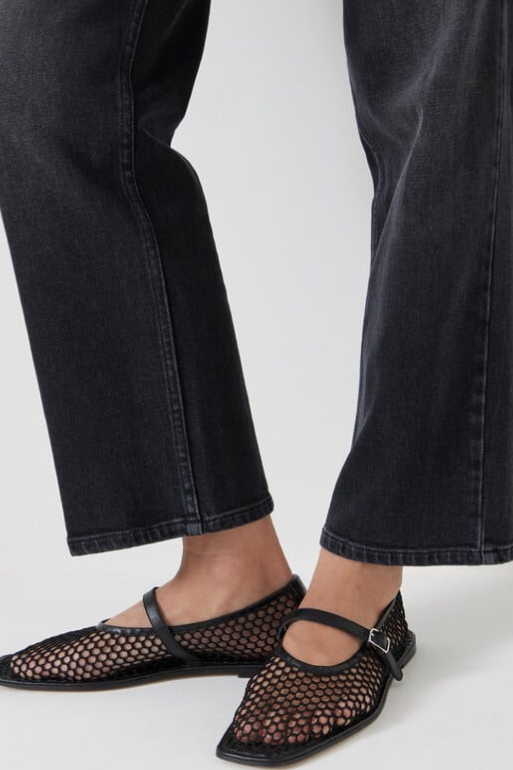 Hush Mesh Ballerina Flats
