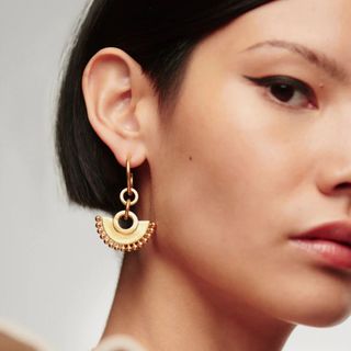 Zenyu Chandelier Hoop Earrings